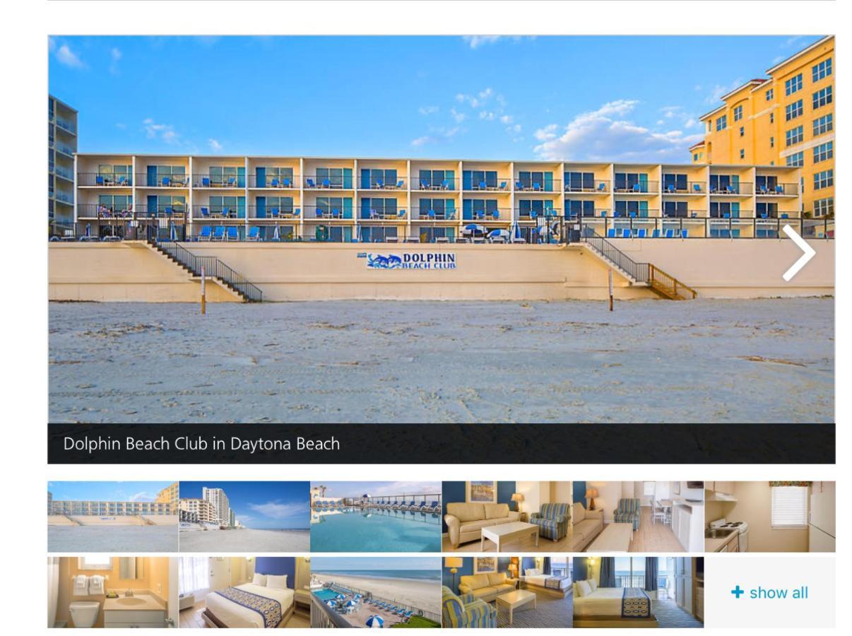 Dolphin Beach Club Дейтона-Бич-Шорс Экстерьер фото