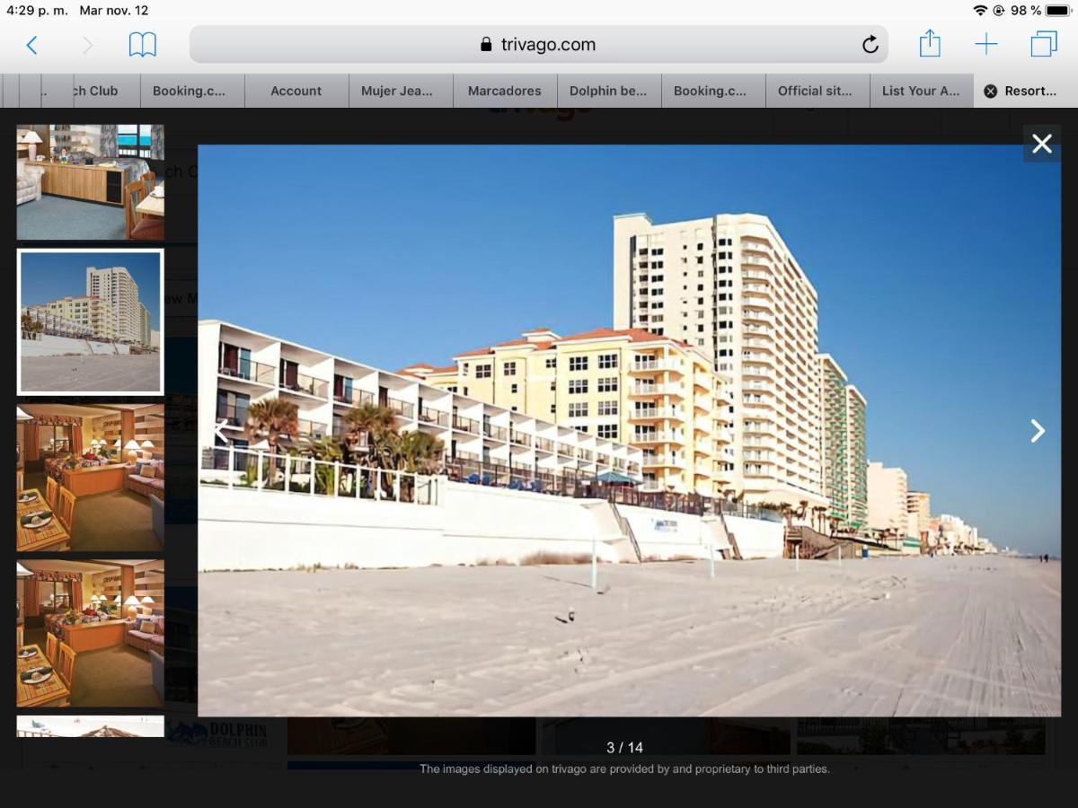 Dolphin Beach Club Дейтона-Бич-Шорс Экстерьер фото